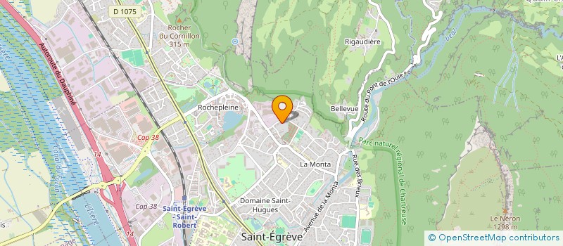 localisation de l'entreprise MONSIEUR THOMAS RUDD  SAINT-EGREVE