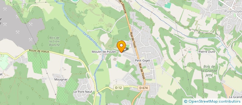 localisation de l'entreprise MONSIEUR THOMAS RUGRAFF à VŒUIL-ET-GIGET