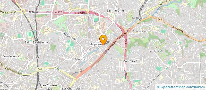 localisation de l'entreprise MONSIEUR THOMAS RUIMI à MARSEILLE
