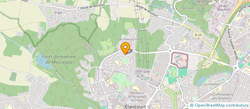 localisation de l'entreprise MONSIEUR THOMAS RUTTIENS  ELANCOURT
