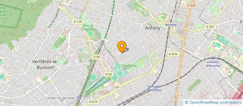 localisation de l'entreprise MONSIEUR THOMAS SAATI à ANTONY