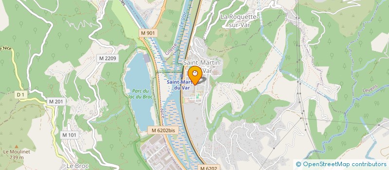 localisation de l'entreprise MONSIEUR THOMAS SABATINO  SAINT-MARTIN-DU-VAR