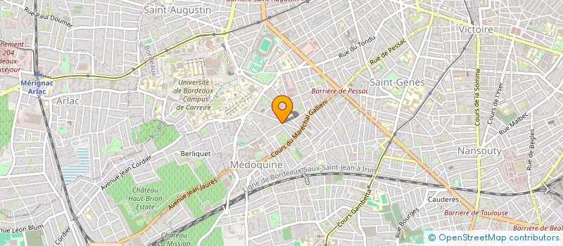localisation de l'entreprise MONSIEUR THOMAS SAGARDOY à BORDEAUX