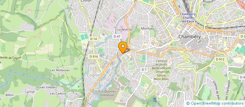 localisation de l'entreprise MONSIEUR THOMAS SAINSOT  CHAMBERY