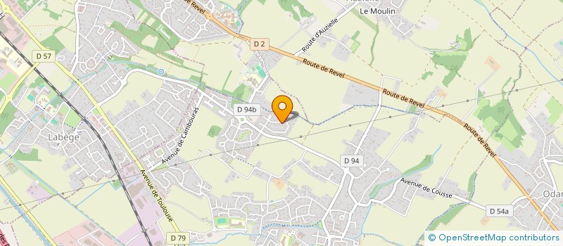 localisation de l'entreprise MONSIEUR THOMAS SAINT-LOUIS  ESCALQUENS