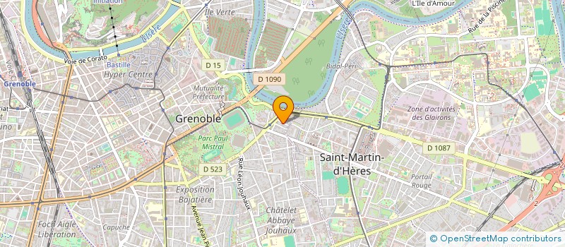 localisation de l'entreprise MONSIEUR THOMAS SAINTENOY  GRENOBLE