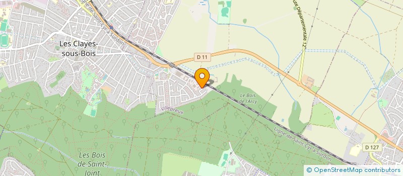 localisation de l'entreprise MONSIEUR THOMAS SALAN  VILLEPREUX