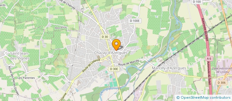 localisation de l'entreprise MONSIEUR THOMAS SALENGRO à CHAZAY-D'AZERGUES