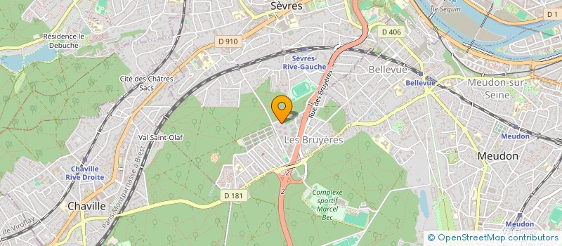 localisation de l'entreprise MONSIEUR THOMAS SALIN  SEVRES