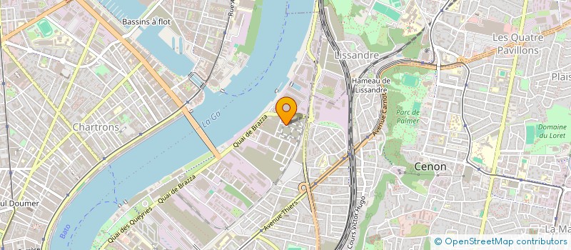 localisation de l'entreprise MONSIEUR THOMAS SALIOT  CENON