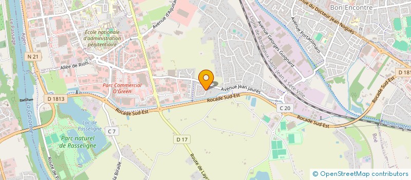 localisation de l'entreprise MONSIEUR THOMAS SALIS  BOE