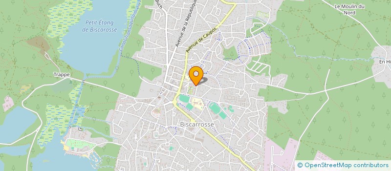 localisation de l'entreprise MONSIEUR THOMAS SALLABERRY  LES GETS