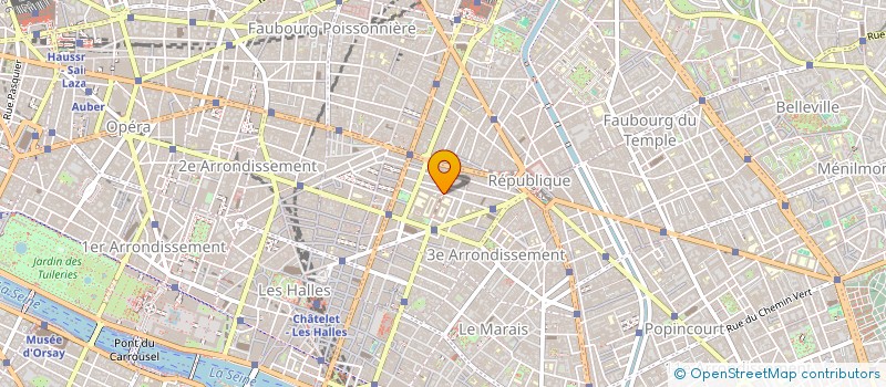 localisation de l'entreprise MONSIEUR THOMAS SAMAIN  PARIS