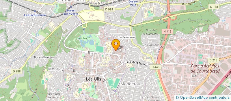 localisation de l'entreprise MONSIEUR THOMAS SAMOYAU à LES ULIS