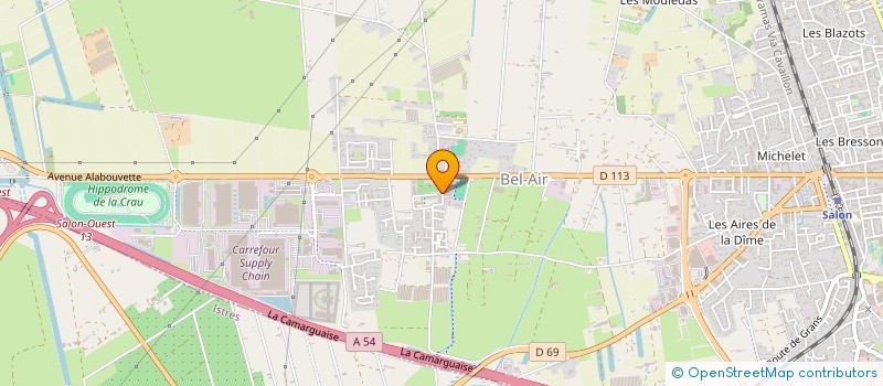 localisation de l'entreprise MONSIEUR THOMAS SANTANGELO  SALON-DE-PROVENCE