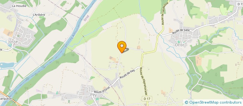 localisation de l'entreprise MONSIEUR THOMAS SANTESTEBAN  ORIST