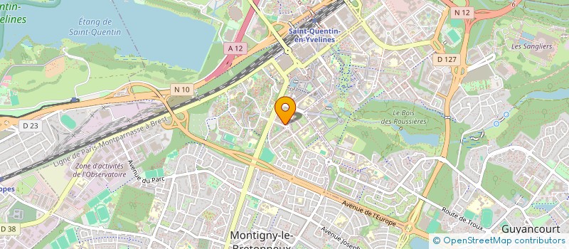 localisation de l'entreprise MONSIEUR THOMAS SANVITO  MONTIGNY-LE-BRETONNEUX