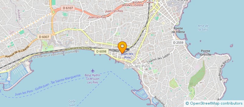 localisation de l'entreprise MONSIEUR THOMAS SAPPE à ANTIBES