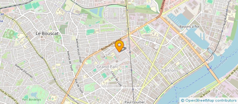 localisation de l'entreprise MONSIEUR THOMAS SAROTTE  BORDEAUX