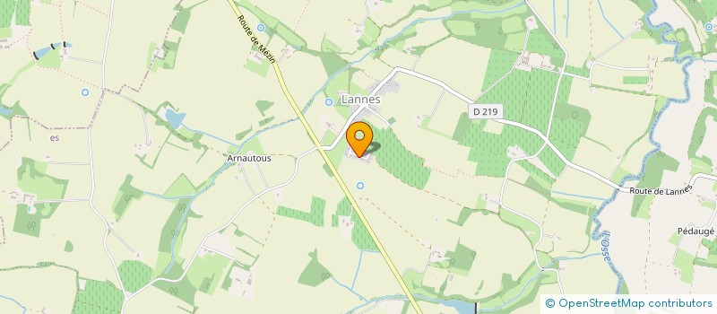 localisation de l'entreprise MONSIEUR THOMAS SAUBOUA  LANNES