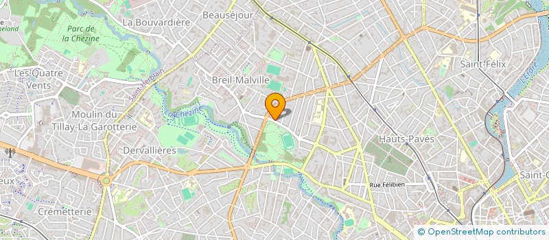localisation de l'entreprise MONSIEUR THOMAS SAUTEREAU à NANTES