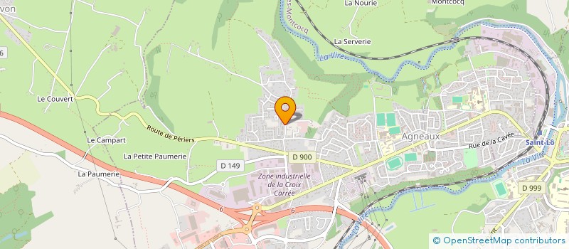 localisation de l'entreprise MONSIEUR THOMAS SAUVE  DOMJEAN