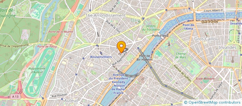 localisation de l'entreprise MONSIEUR THOMAS SAUVIAT  PARIS