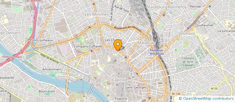 localisation de l'entreprise MONSIEUR THOMAS SAUZEDE à TOULOUSE