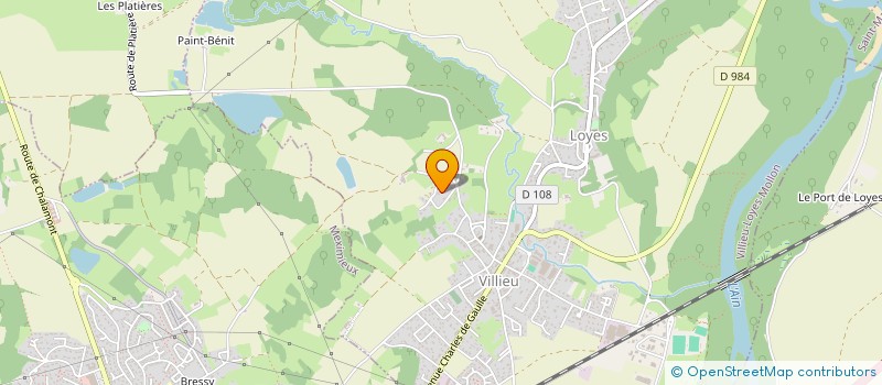 localisation de l'entreprise MONSIEUR THOMAS SAVOURNIN  VILLIEU-LOYES-MOLLON