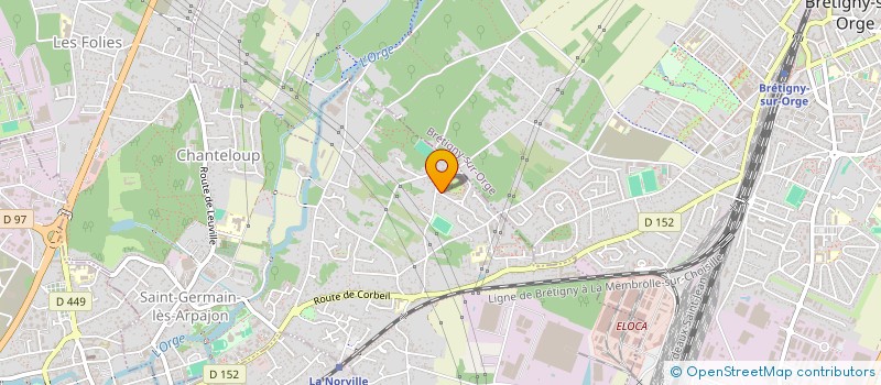 localisation de l'entreprise MONSIEUR THOMAS SAYON  SAINT-GERMAIN-LES-ARPAJON