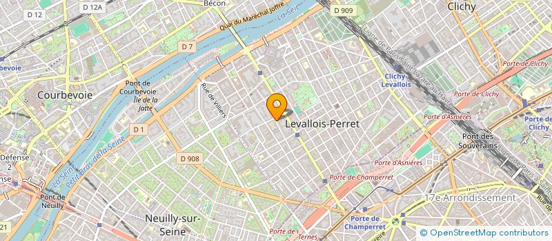localisation de l'entreprise MONSIEUR THOMAS SAYOUS à LEVALLOIS-PERRET