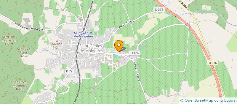 localisation de l'entreprise MONSIEUR THOMAS SCHIFF  SAINT-GENIES-DE-MALGOIRES