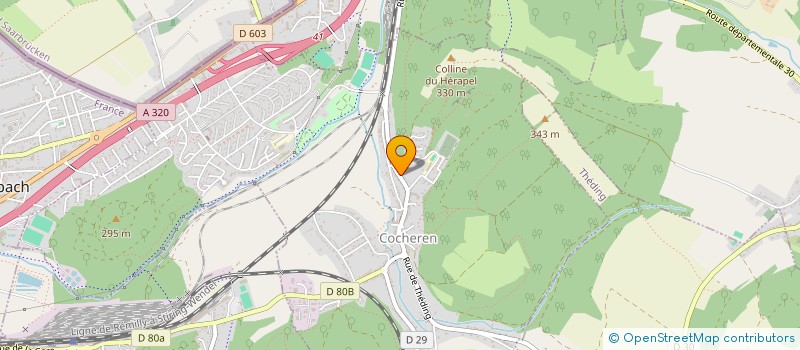 localisation de l'entreprise MONSIEUR THOMAS SCHMIDT  COCHEREN