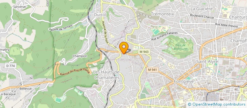 localisation de l'entreprise MONSIEUR THOMAS SCHMITT à CLERMONT-FERRAND