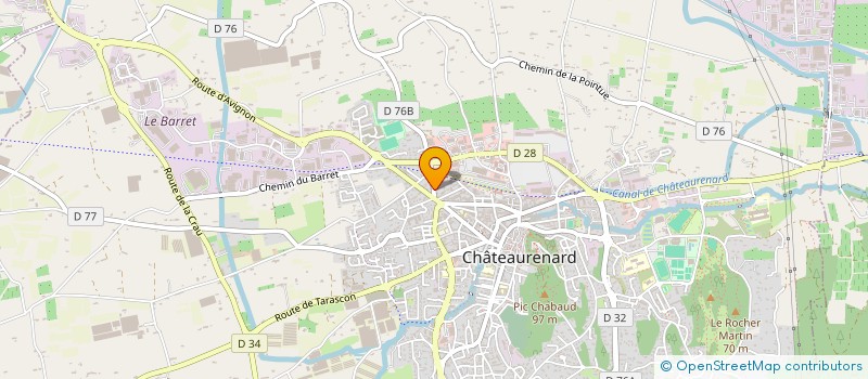 localisation de l'entreprise MONSIEUR THOMAS SCHMITT à CHATEAURENARD