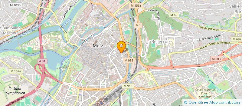 localisation de l'entreprise MONSIEUR THOMAS SCHOENECKER  METZ