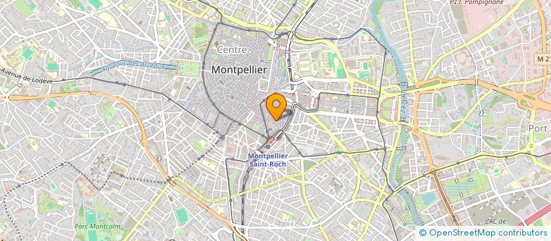 localisation de l'entreprise MONSIEUR THOMAS SCHRAUDOLF  MONTPELLIER