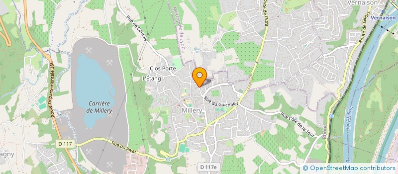 localisation de l'entreprise MONSIEUR THOMAS SCHWARZ  MILLERY