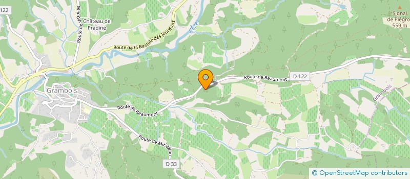 localisation de l'entreprise MONSIEUR THOMAS SEALE  GRAMBOIS