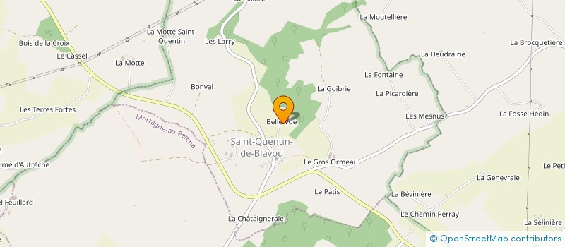 localisation de l'entreprise MONSIEUR THOMAS SECAZ à SAINT-QUENTIN-DE-BLAVOU