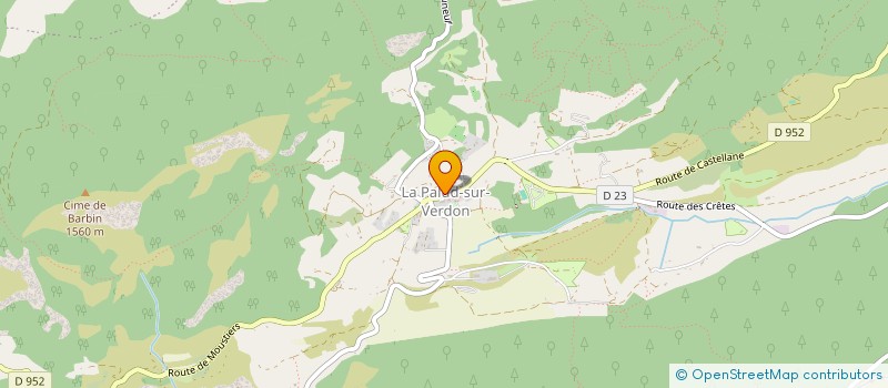 localisation de l'entreprise MONSIEUR THOMAS SEGUIN à LA PALUD-SUR-VERDON
