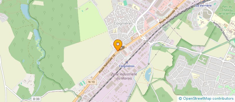 localisation de l'entreprise MONSIEUR THOMAS SEGUIN à COIGNIERES