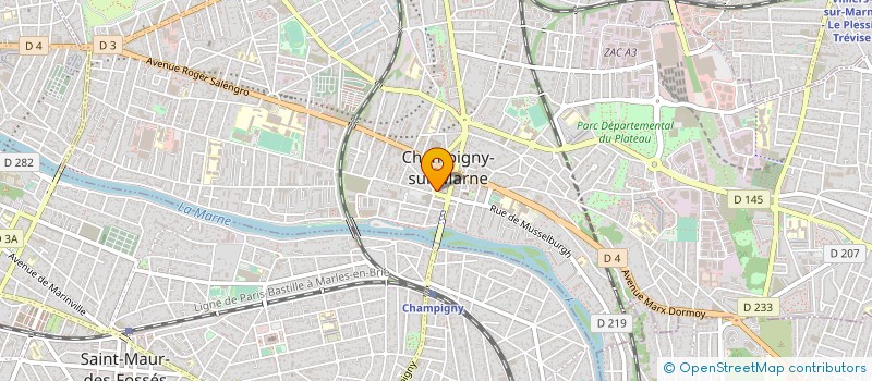 localisation de l'entreprise MONSIEUR THOMAS SEMERE à CHAMPIGNY-SUR-MARNE