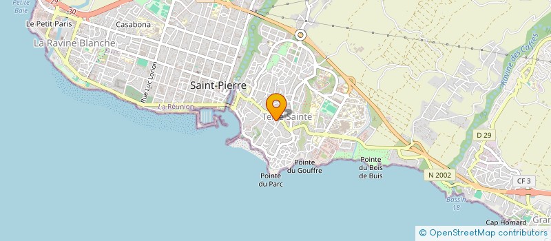 localisation de l'entreprise MONSIEUR THOMAS SEMINOR à SAINT-PIERRE