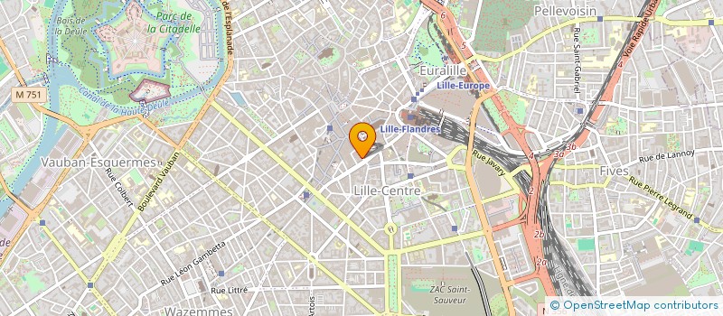 localisation de l'entreprise MONSIEUR THOMAS SENEZ à LILLE