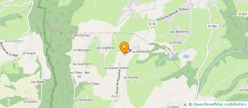 localisation de l'entreprise MONSIEUR THOMAS SERANO  DULLIN