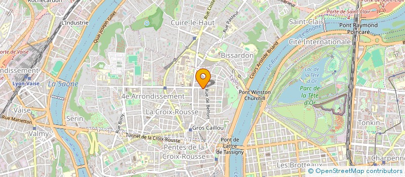 localisation de l'entreprise MONSIEUR THOMAS SERRIERE  LYON