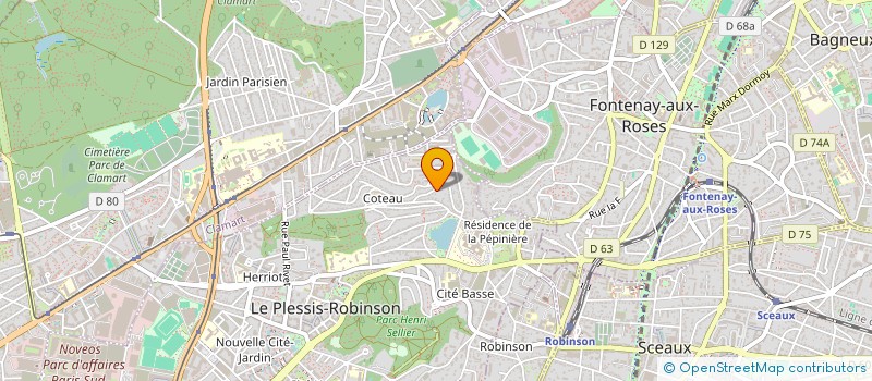 localisation de l'entreprise MONSIEUR THOMAS SHEEHAN à LE PLESSIS-ROBINSON