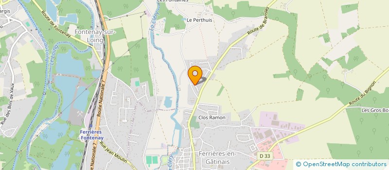 localisation de l'entreprise MONSIEUR THOMAS SILVA à FERRIERES-EN-GATINAIS