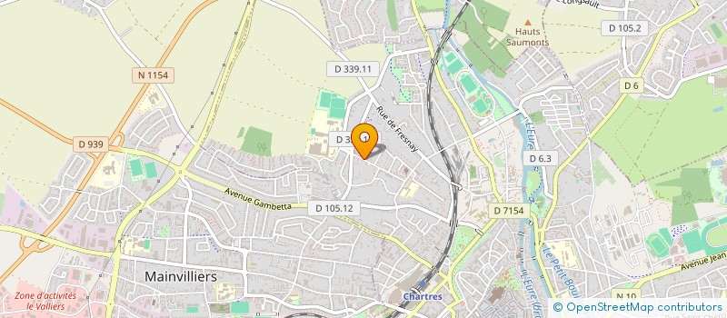 localisation de l'entreprise MONSIEUR THOMAS SIMON à CHARTRES
